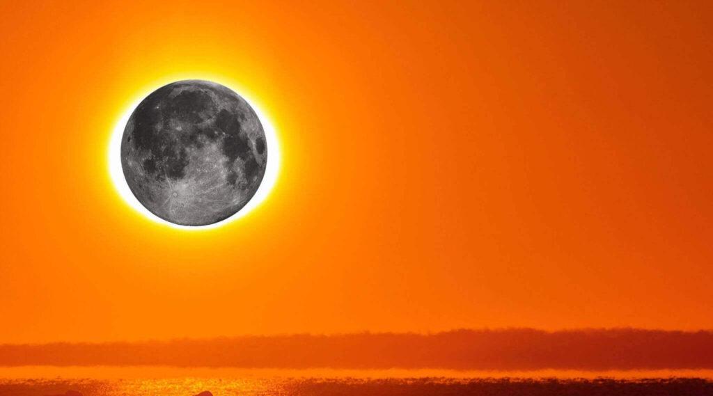 eclipse anillo de fuego