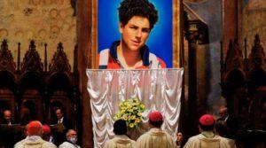 el santo joven Carlos Conti