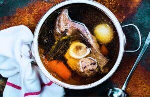 Cómo preparar caldo de huesos