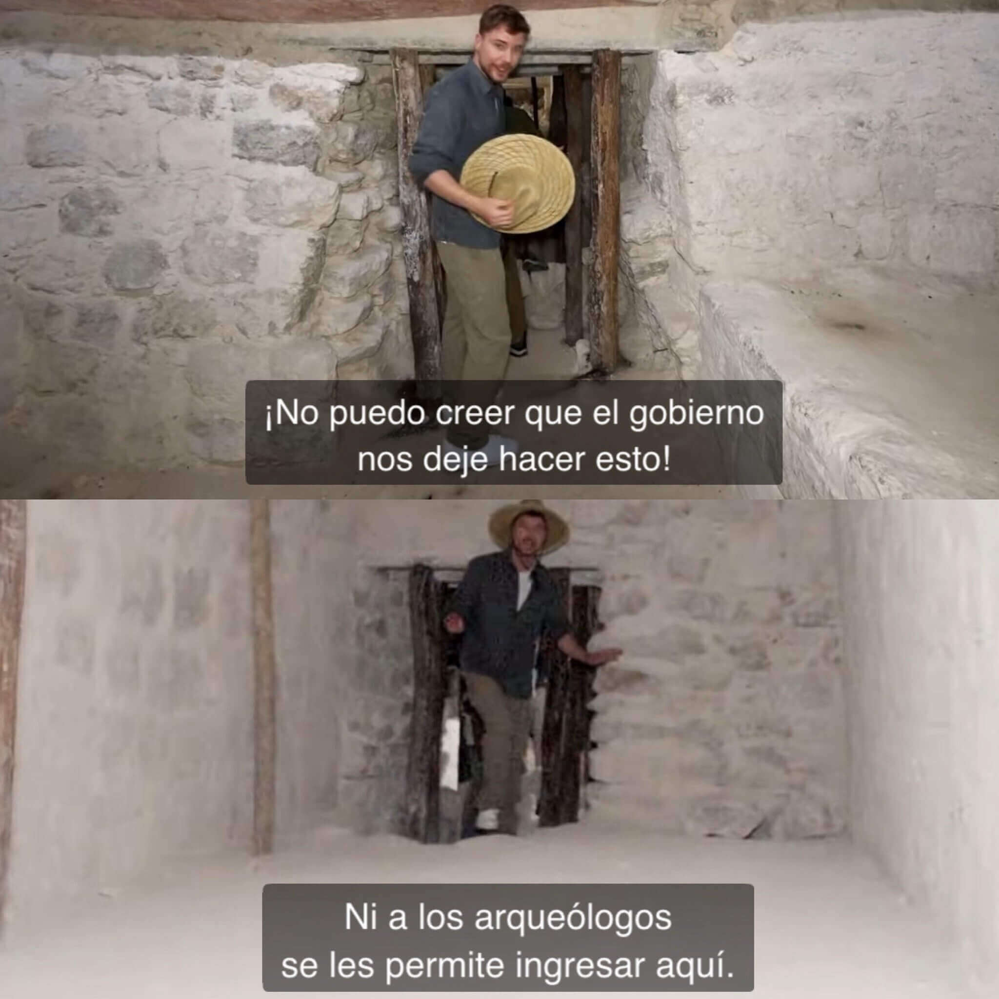 mr beast en ruinas mayas