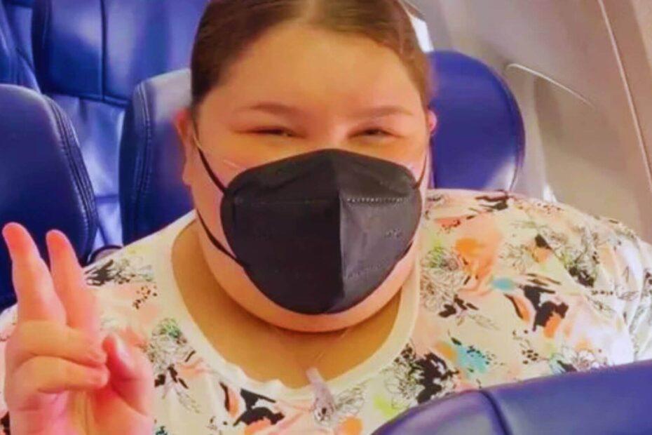 personas obesas en el avión