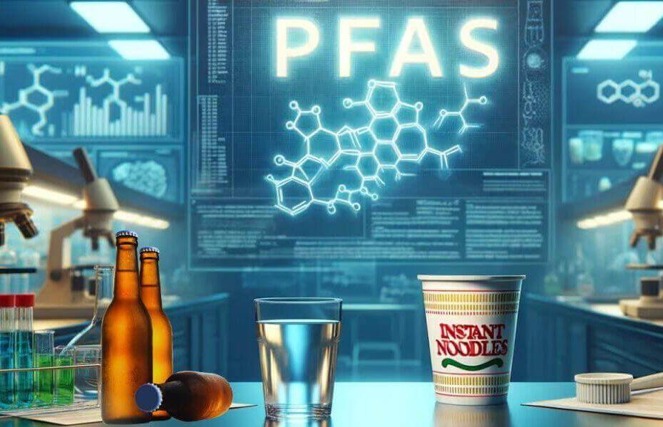 alimentos y bebidas con químicos eternos