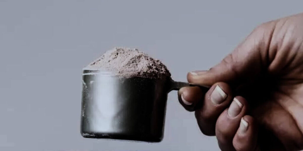 scoop de proteína
