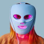 máscaras faciales LED