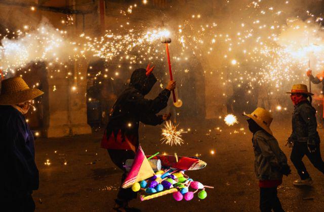 el peligro de la pirotecnia casera