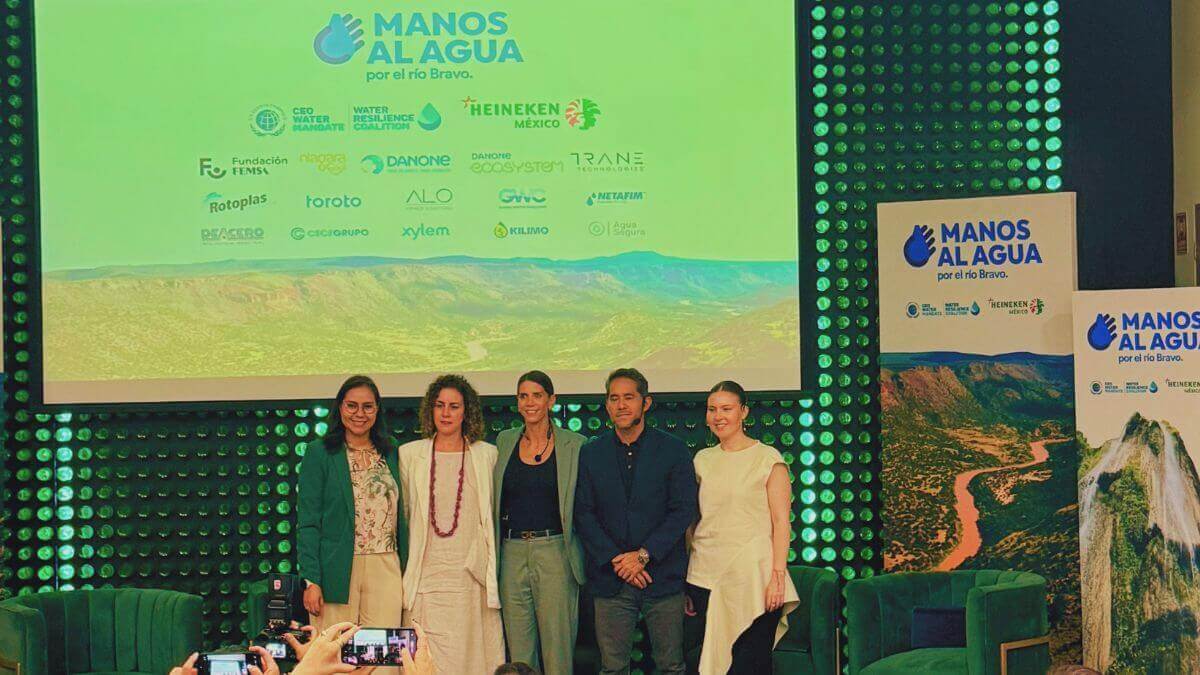Empresas impulsan «Manos al Agua», una alianza para fortalecer la seguridad hídrica de la cuenca del Río Bravo